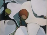 Frostblume. 120x160 cm.Oil on Canvas. 2002
